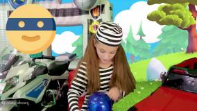 برنامه کودک ساشا و آنیتا: بازی دزد و پلیس ساشا و آنیتا جدید | برنامه و سرگرمی کودک جدید شاد