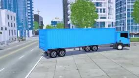 انیمیشن جذاب ماشین های رنگی جدید | اسباب بازی های جدید: ماشین پلیس و امداد سرگرمی شاد