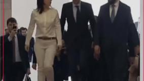 فیلم دست ندادن جولانی با  وزیر خارجه آلمان در سوریه