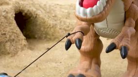 انیمیشن جذاب ماشین های رنگی جدید | اسباب بازی های جدید: حمله دایناسور به ماشین ها جدید شاد