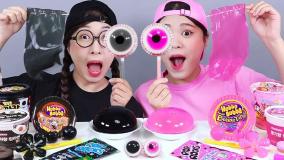 چالش غذایی و خوراکی طولانی | چالش غذا خوردن