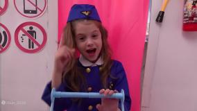 برنامه کودک جدید ، چالش هواپیما و هتل با ایوا و مامان