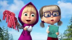 برنامه کودک ماشا و میشا./ کارتون ماشا و آقا خرسه دوبله فارسی./ انیمیشن ماشا