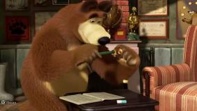 ماشا و میشا دوبله فارسی ، برنامه کودک جدید ماشا و میشا ، ماشا و آقاخرسه طولانی