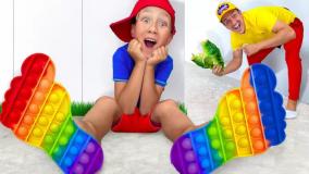 برنامه کودک سنیا ، سنیاشو ، چالش پپ ایت - بانوان سرگرمی کودک