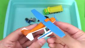 ماشین بازی طولانی ، ماشین پلیس ، کارتون ماشین بازی ، سرگرمی کودک ماشین بازی