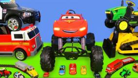 کارتون ماشین بازی:: ماشین بازی جدید:: اسباب بازی های کودکانه