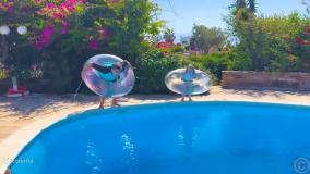 برنامه کودک خارجی ناستیا و استیسی | ناستیاشو و بابایی