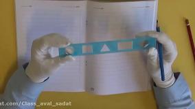 آموزش ریاضی کلاس اول - فصل یک کار کردن با خط کش