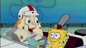 انیمیشن باب اسفنجی شلوار مکعبی امتحان رانندگی
