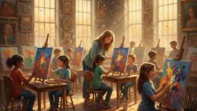 اموزش نقاشی رنگ روغن از مبتدی تا پیشرفته