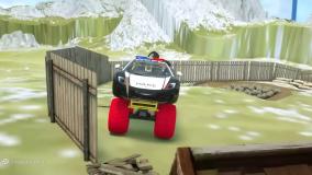 کارتون ماشین بازی - کارتون ماشین های مسابقه ای - ماشین اسباب بازی کودکان