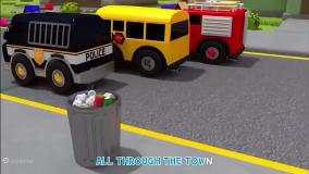 ماشین اسباب بازی کودکانه :: کارتون ماشین بازی :: ماشین های رنگی :: ماشین کودکانه