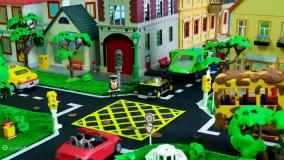 ماشین اسباب بازی کودکانه :: کارتون ماشین بازی :: ماشین های رنگی :: ماشین کودکانه