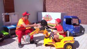 برنامه کودک سنیا - سنیاشو - سنیا ماشین های خراب را تعمیر می کند