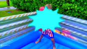 برنامه کودک - سنیا و نیکی - سنیا و کسب دان مشکی - مسابقه بوکس سنیاشو