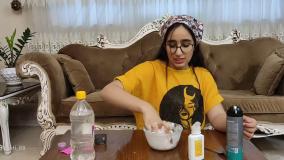 آموزش ساخت اسلایم پفکی
