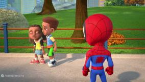 انیمیشن اسپایدی و دوستان شگفت انگیزش 2021 Spidey and His Amazing Friends قسمت 3