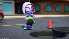 هالک تبدیل به بچه می شود    مارول اسپایدی و دوستان شگفت انگیزش