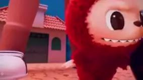 کارتون لبوبو ها در بازی اسکوید گیم | کارتون لبوبو طولانی