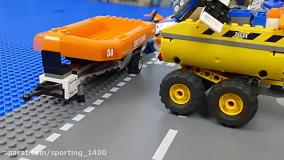 کارتون لگویی ماشین بازی - ماشین بازی کودکانه - مسابقه ماشین بازی