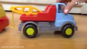 برنامه کودک - ماشین بازی کودکانه - ماشین آتش نشانی با سنیا