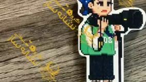 اتیکت سینه مگنتی با طرح فانتزی | طراحی و ساخت در نشانه ساز