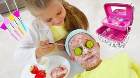 برنامه کودک دیانا و روما - دیانا و روما سالن زیبایی آرایشی - دیانا شو