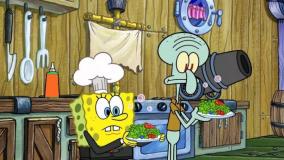 کارتون باب اسفنجی SpongeBob | شام پر هرج و مرج | دوبله فارسی