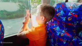 برنامه کودک دیانا و روما جدید | دیانا و روما طولانی اتوبوس مدرسه