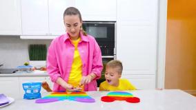 ولاد و نیکی طولانی-اسلایم بازی-کارتون ولاد و نیکی جدید-برنامه کودک ولاد و نیکی