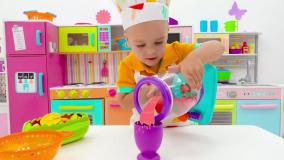 ولاد و نیکی - برنامه کودک - بازی و رستوران کریس - کارتون کودک