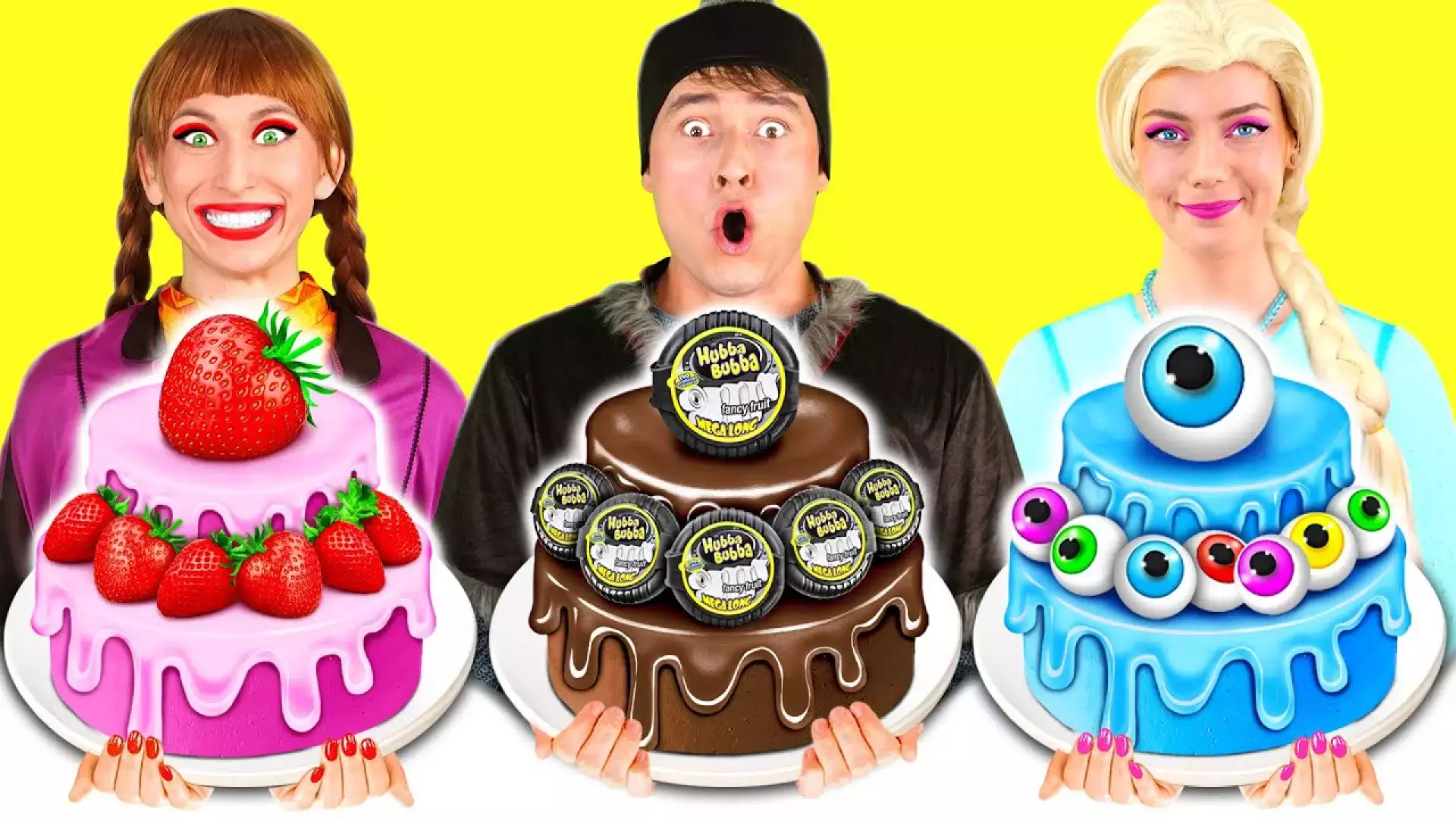 چالش غذایی طولانی آشپز های رنگارنگ ، چالش غذایی طولانی برای دختر جدید ، خوراکی