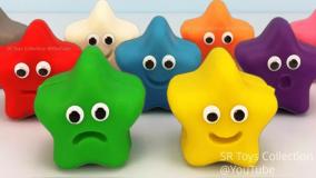 سرگرمی خمیربازی باحال | ساخت ستاره با خمیر رنگی