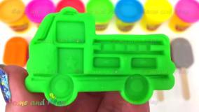 کارتون خمیربازی باب اسفنجی و کامیون: خمیر بازی باحال