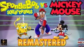 انیمیشن زیبا از مسابقه آواز خوانی باب اسفنجی و میکی موس