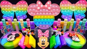 کارتون خمیر بازی رنگی شاد: اسلایم بازی میکی موس