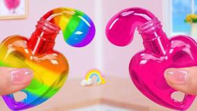 آموزش دسر مینیاتوری - ژله هندوانه - جالبترین تزیین ژله میوه