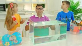 برنامه کودک جدید دیانا و روما - بازی زیر آب یا روی آب الیور - برنامه سرگرمی کودک