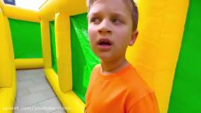 برنامه کودک جدید دیانا و روما _ دیانا و بازی با اسلایم