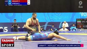 فردین هدایتی دومین طلای ایران را ضرب کرد