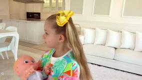 دیانا و روما جدید - چالش لباس عروس-دیانا -برنامه کودک دیانا -سرگرمی دیانا طولانی