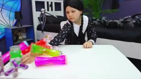 دیانا و روما طولانی | دیانا و روما جدید چالش ونزدی دیانا بازی اسلایم