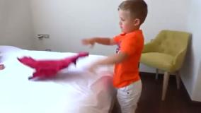 برنامه کودک دیانا و روما | دیانا و روما جدید | غذا دادن دیانا به روما