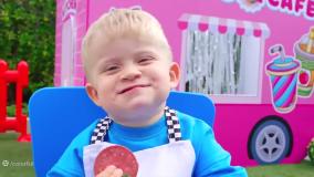 دیانا و روما جدید-چالش ماشین بستنی-دیانا -برنامه کودک دیانا -سرگرمی دیانا طولانی