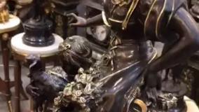 مجسمه های برنزی فرانسوی  کیفیت بی نظیر و فوق العاده  تنها موجودی در کمپانی چرو