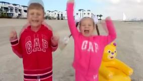 برنامه کودک دیانا و روما جدید | دیانا و روما طولانی چالش اسلایم