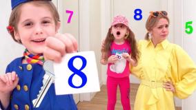 کارتون خنده دار ایوا و مامان: چالش خنده دار آرایش کودک ایواشو