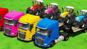 کودک و سرگرمی|بازی ماشین های رنگی|داستان ماشین رنگی