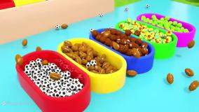 بازی با ماشین های رنگی رنگی